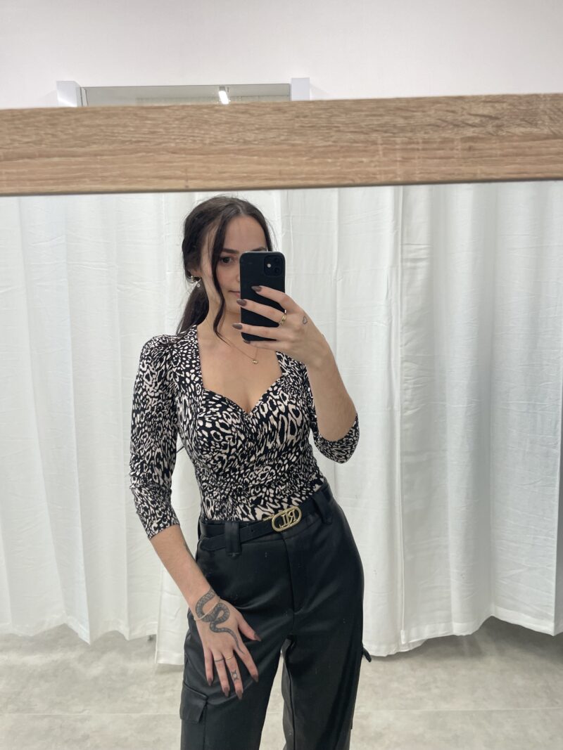 Body leopard / gepard 96% viskóza nové s visačkou vel. XS/S